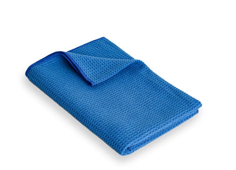 MICROFIBRE BLUE WAFFLE DRYING TOWEL 54X72CM EACH