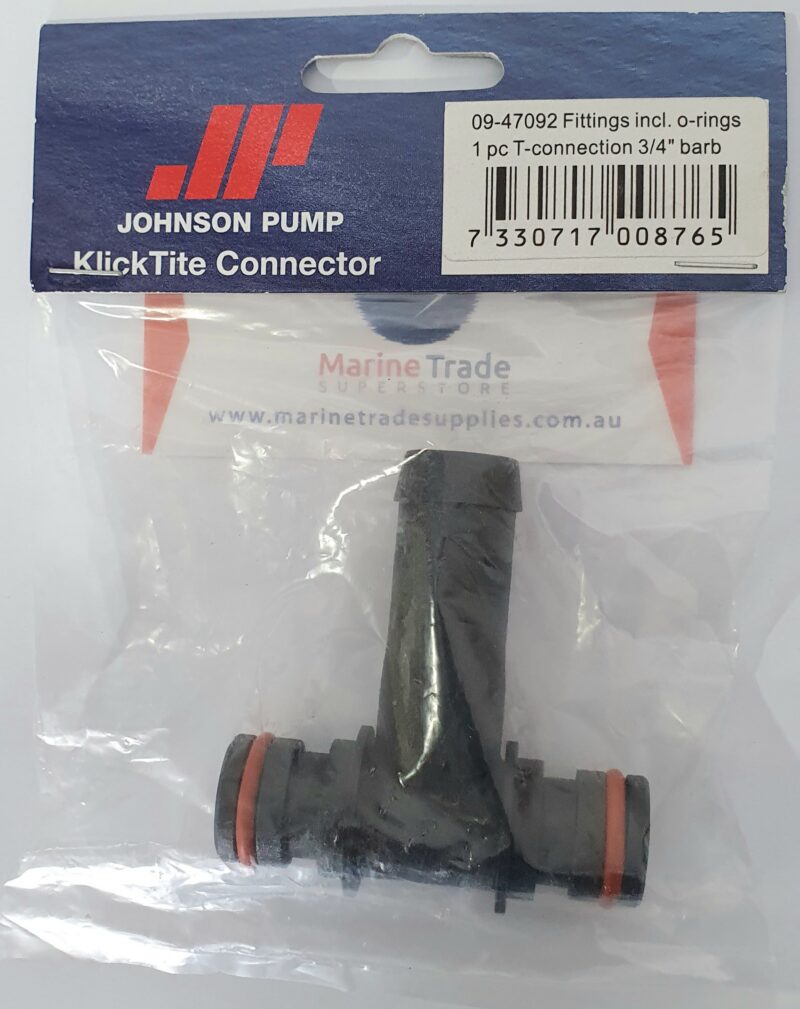 KLICKTITE T CONNECTION 3/4" BSP