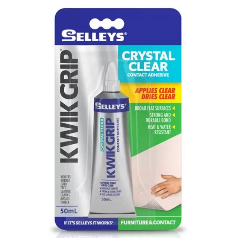 SELLEYS KWIK GRIP CRYSTAL CLEAR CONTACT 50ML (6)