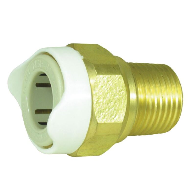 WHALE THREE WAY VALVE BRASS