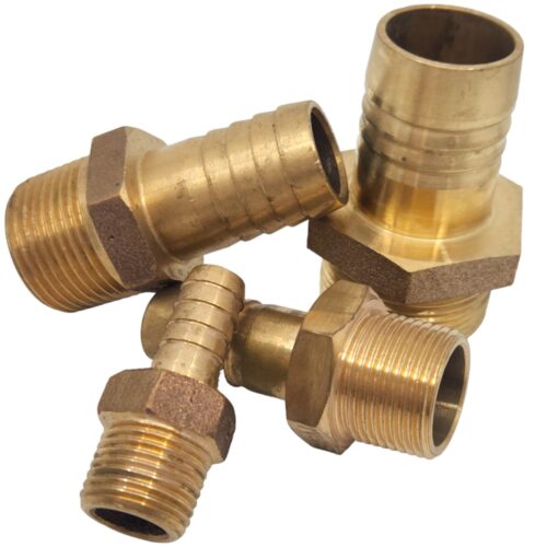 BRONZE HOSE TAIL 1" 1/4 BSP