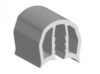 35MM GUNWALE RUBBER WHITE 12MTR