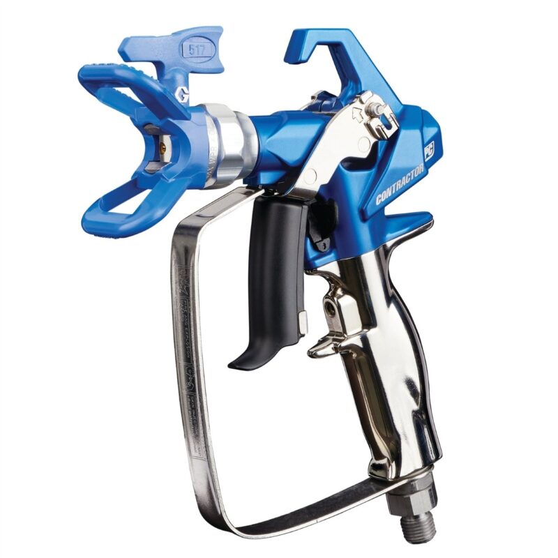 CONTRACTOR PC AIRLESS SPRAY GUN WITH RAC X 517 SWITCHTIP