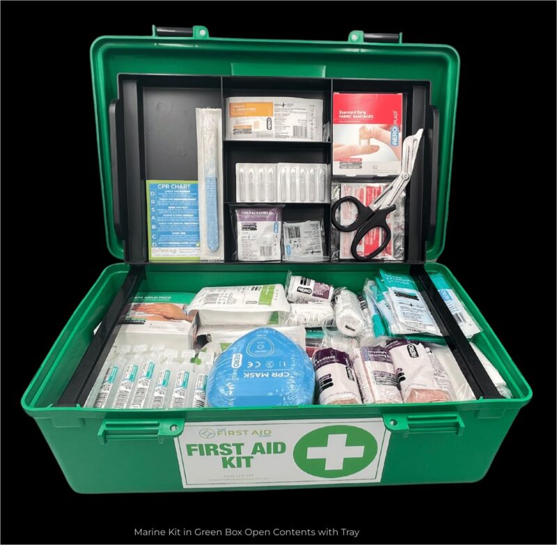 AMSA MARINE KIT SCALE G IN PORTABLE GREEN CONTAINER