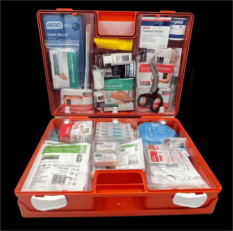 AMSA REGULATION SCALE G MARINE KIT IN ORANGE W/PROOF CASE