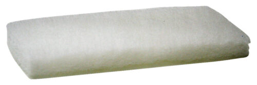 POWERPAD WHITE GLOMESH GLITTERPAD 250X115X25MM (50)