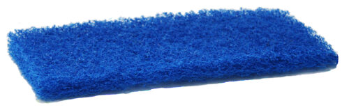 POWERPAD BLUE GLOMESH GLITTERPAD 250X115X25MM (50)