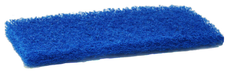 POWERPAD BLUE GLOMESH GLITTERPAD 250X115X25MM (50)