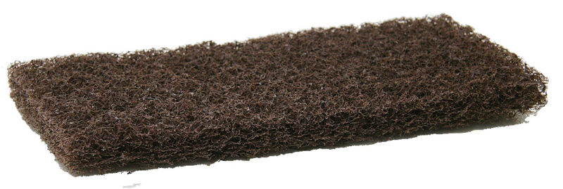 POWERPAD BROWN GLOMESH GLITTERPAD 250X115X25MM (50)