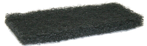 POWERPAD BLACK GLOMESH GLITTERPAD 250X115X25MM (50)