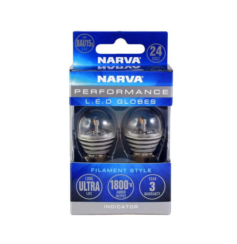 NARVA 24V BAU15S LED IND GLOBES