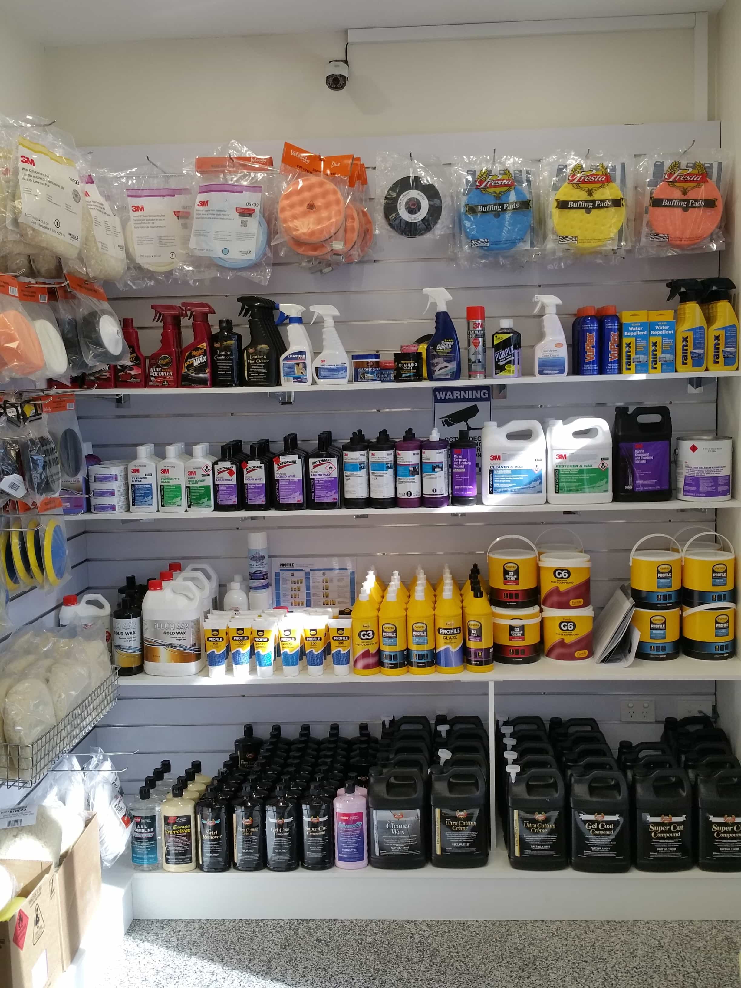 Boat Detailing Supplies