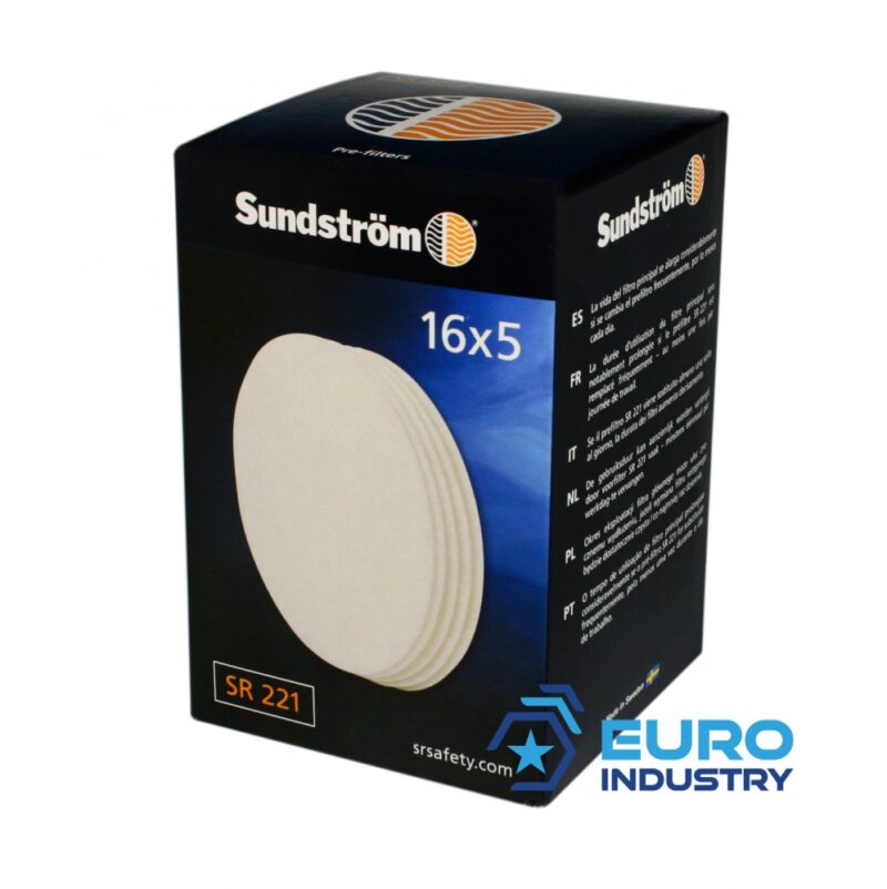 SUNDSTROM SR221 PRE-FILTER 5PK (16)