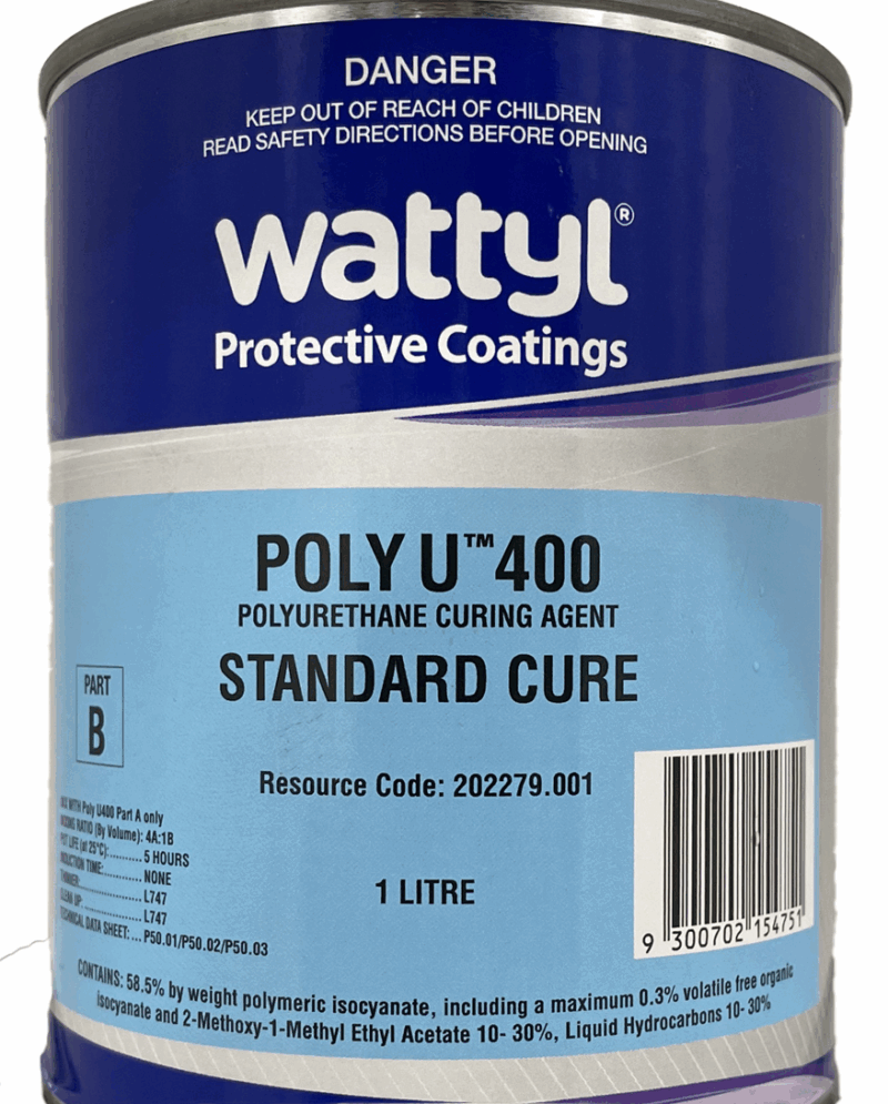 POLY U 400 STD PART B 1L