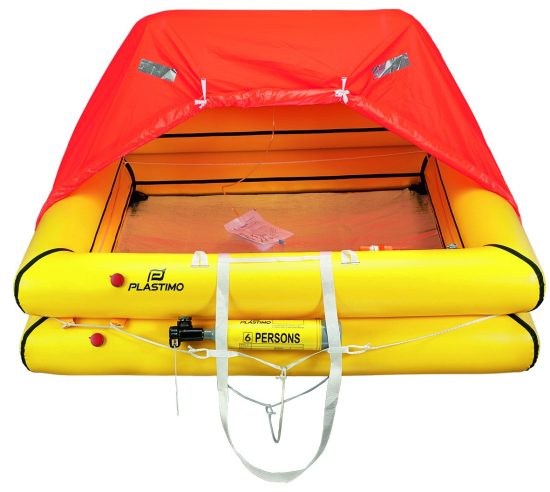 PLASTIMO CRUISER ORC 4 PERSON LIFERAFT PACKED