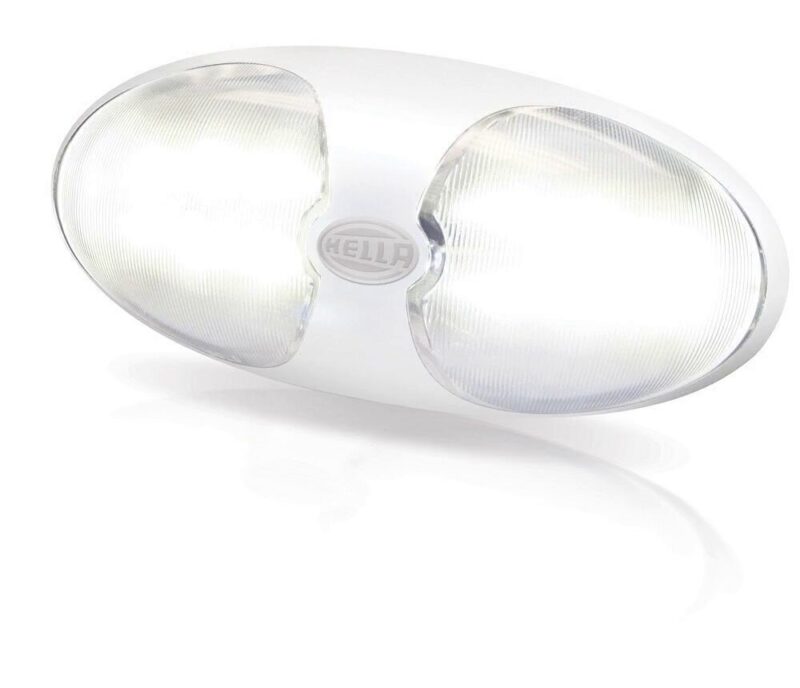HELLA DURALED 12V WHITE / WHITE HOUSING