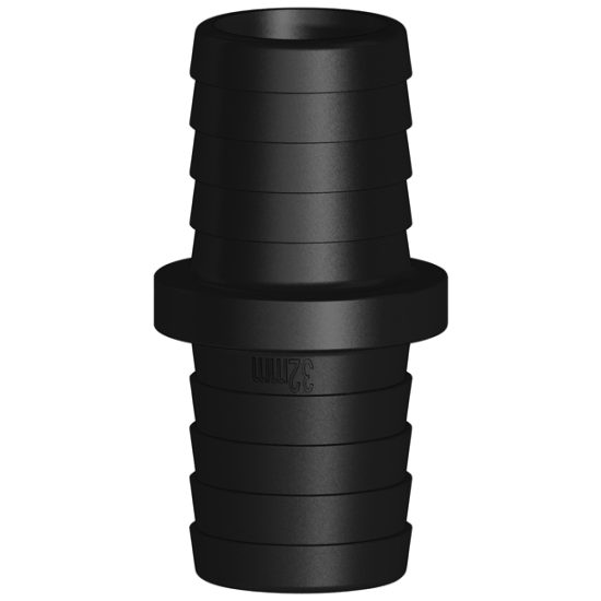 TRU-DESIGN HOSE JOINER 32MM BLK