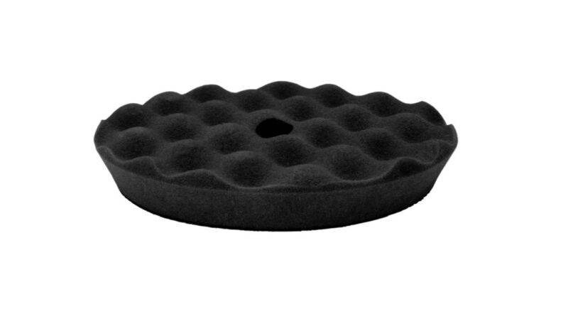 G MOP 8"/200MM WAFFLE FINISHING FOAM BLACK (SINGLE)