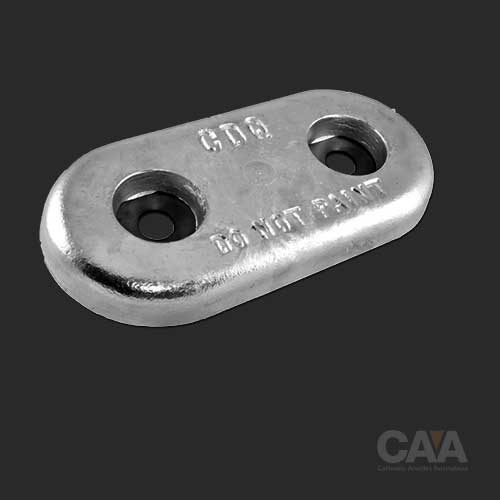 ZN OVAL ANODE HOLES 150 CRS 6.5KG