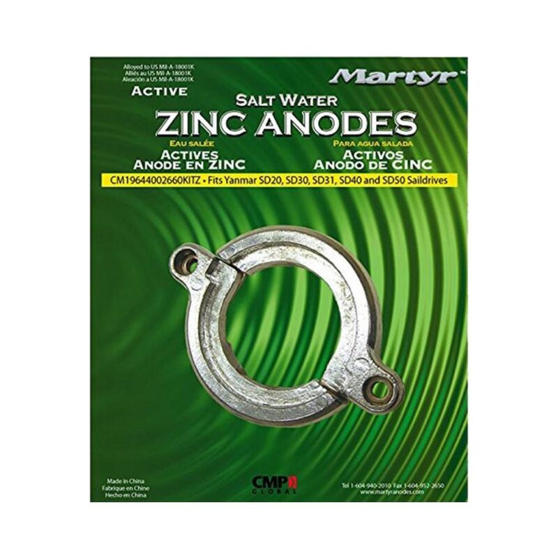 YANMAR SPLIT RING ZINC ANODE