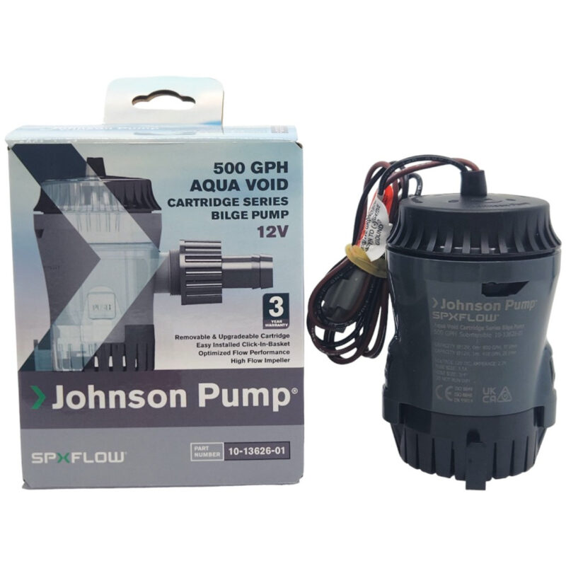 JOHNSON BILGE PUMP 12V 500GPH