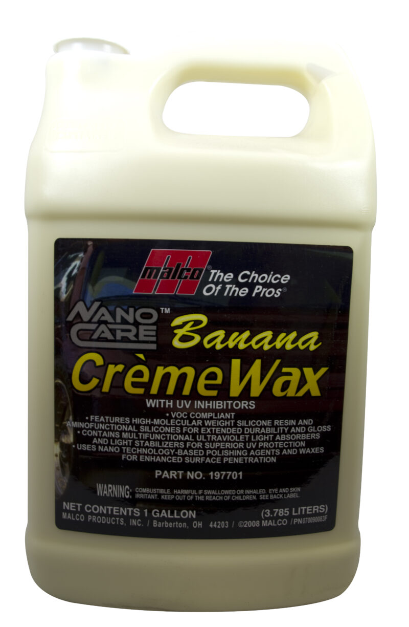 MALCO NANO CARE BANANA WAX 3.785L