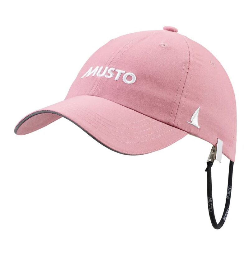 MUSTO ESS FAST DRY CREW CAP PINK CHALK