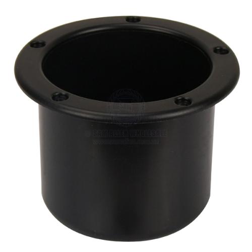 CUP HOLDER BLACK PLASTIC 83MM DIA CUTOUT