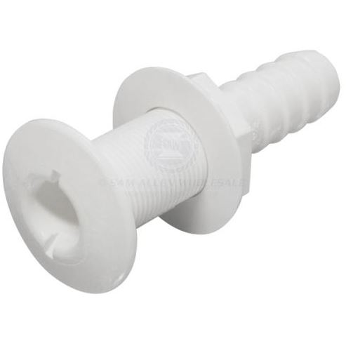 SKIN FITTING 5/8" TAIL ACETAL