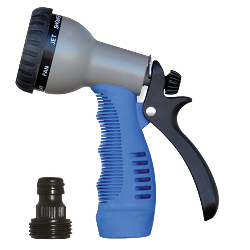 SPRAY GUN PLAST BODY HOSE COIL RUBBER TIP NOZZLE