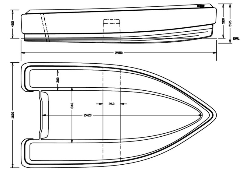 SHORE 3C CARBON TENDER 2.95M - Image 6
