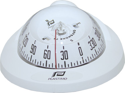 PLASTIMO COMPASS OFFSHORE 75 FLUSH HZ WHITE