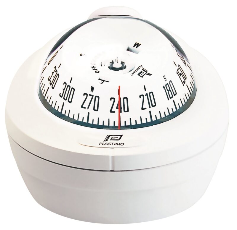PLASTIMO OFFSHORE 75 COMPASS BINNACLE MOUNT WHITE