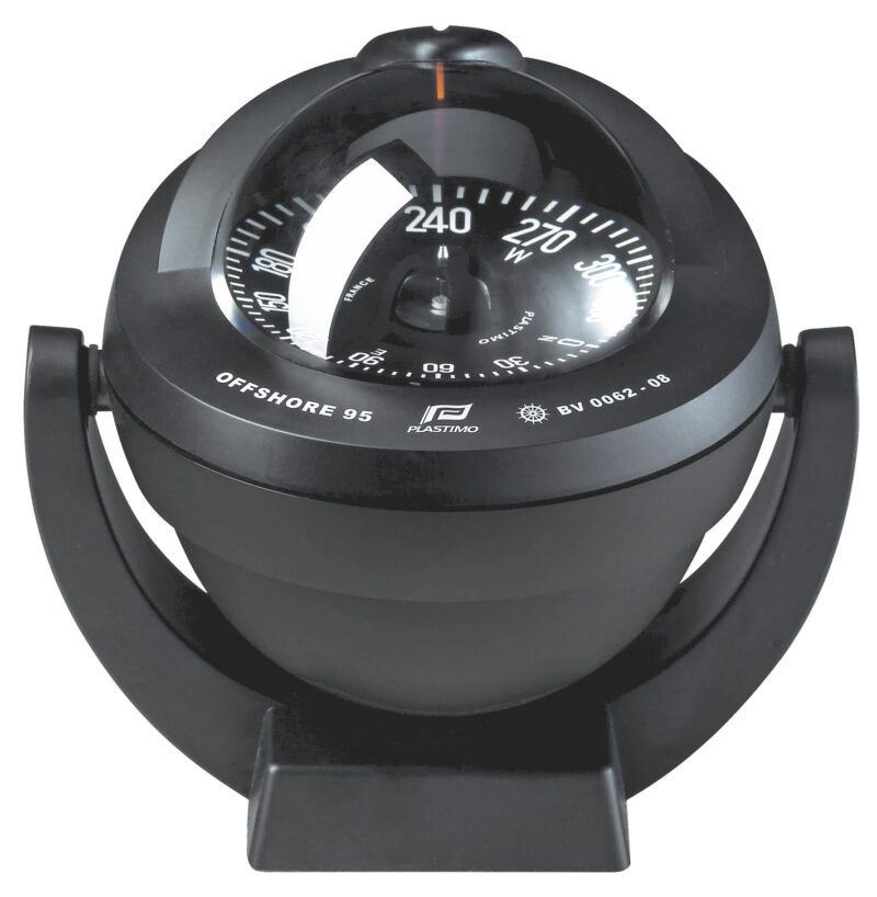 PLASTIMO OFFSHORE 95 COMPASS BRACKET MNT FLAT BLACK