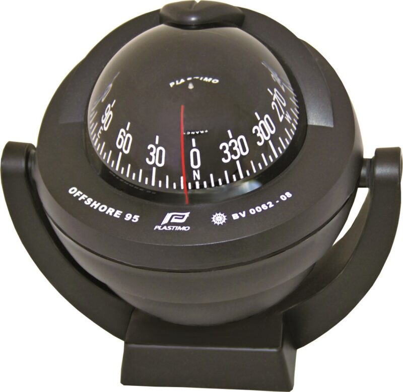 PLASTIMO OFFSHORE 95 COMPASS BRACKET MOUNT CONICAL BLACK