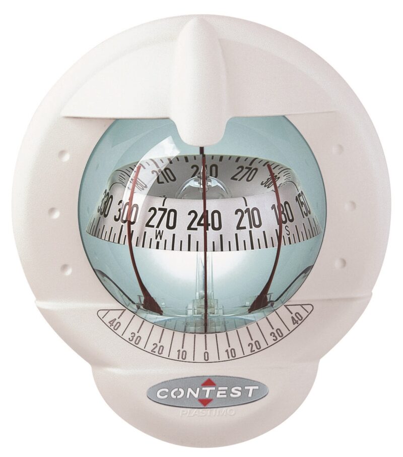 PLASTIMO COMPASS CONTEST101 WHITE/WHITE CARD