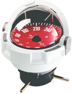 PLASTIMO COMPASS OLYMPIC135 FL WHITE/RED CARD