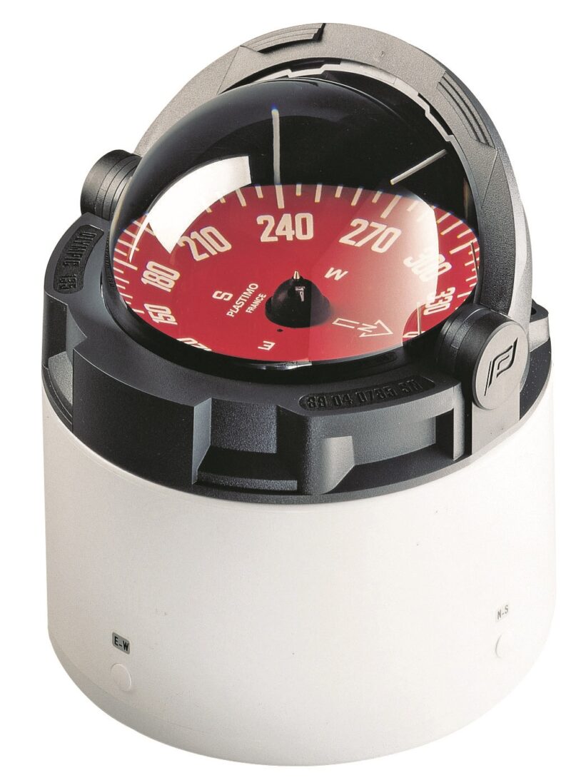 PLASTIMO COMPASS OLYMPIC135 BINNACLE BLACK/RED CARD