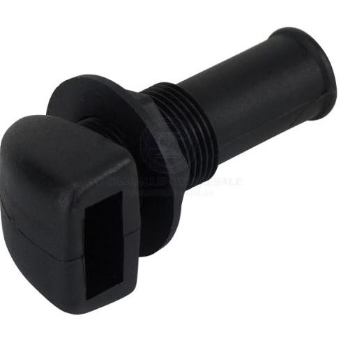 BLACK NYLON BREATHER VENT