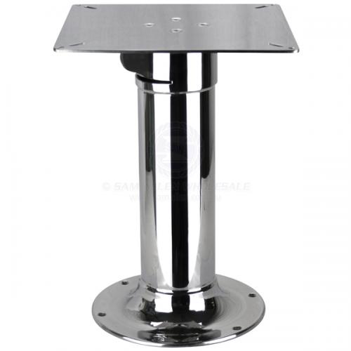 TABLE PEDESTAL ADJUSTABLE S/S 420-710MM 316SS