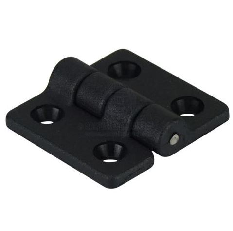 40MM BLACK NYLON HINGE PAIR