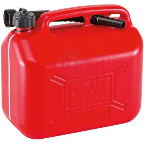 FUEL JERRY CAN 10L RED CAN-SB
