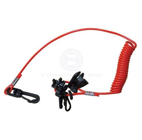 EMERGENCY CORD WITH 7 CONNECTORS KILL SWITCH