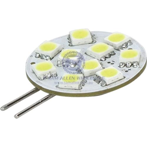 G4 LED 10 CHIP 10-30V COOL WHITE 2 PACK