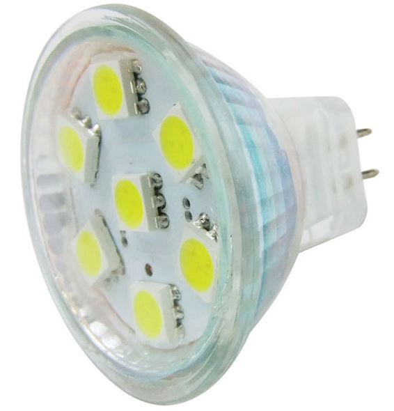 LED BULB MR11 REPLACEMENT COOL WHITE 10-30V