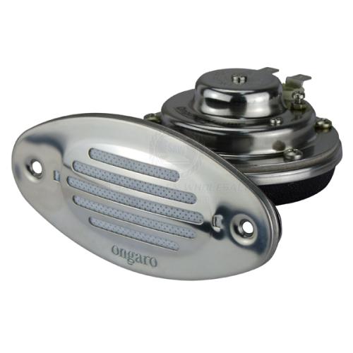 12V SINGLE HORN RECESSED S/S MINI