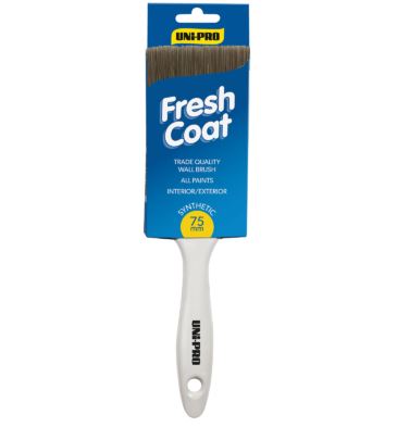 UNI-PRO 75MM FRESH COAT SYNTHETIC WALL BRUSH