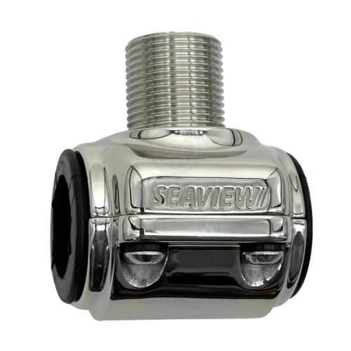 SEAVIEW ANTENNA BASE 316G SS 1-14 THREAD SUIT 25-32MM RAIL