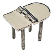 FLUSH HINGE WITH FOUR STUD 40MM X 70MM