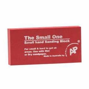 AMAXI SMALL SANDING BLOCK RED
